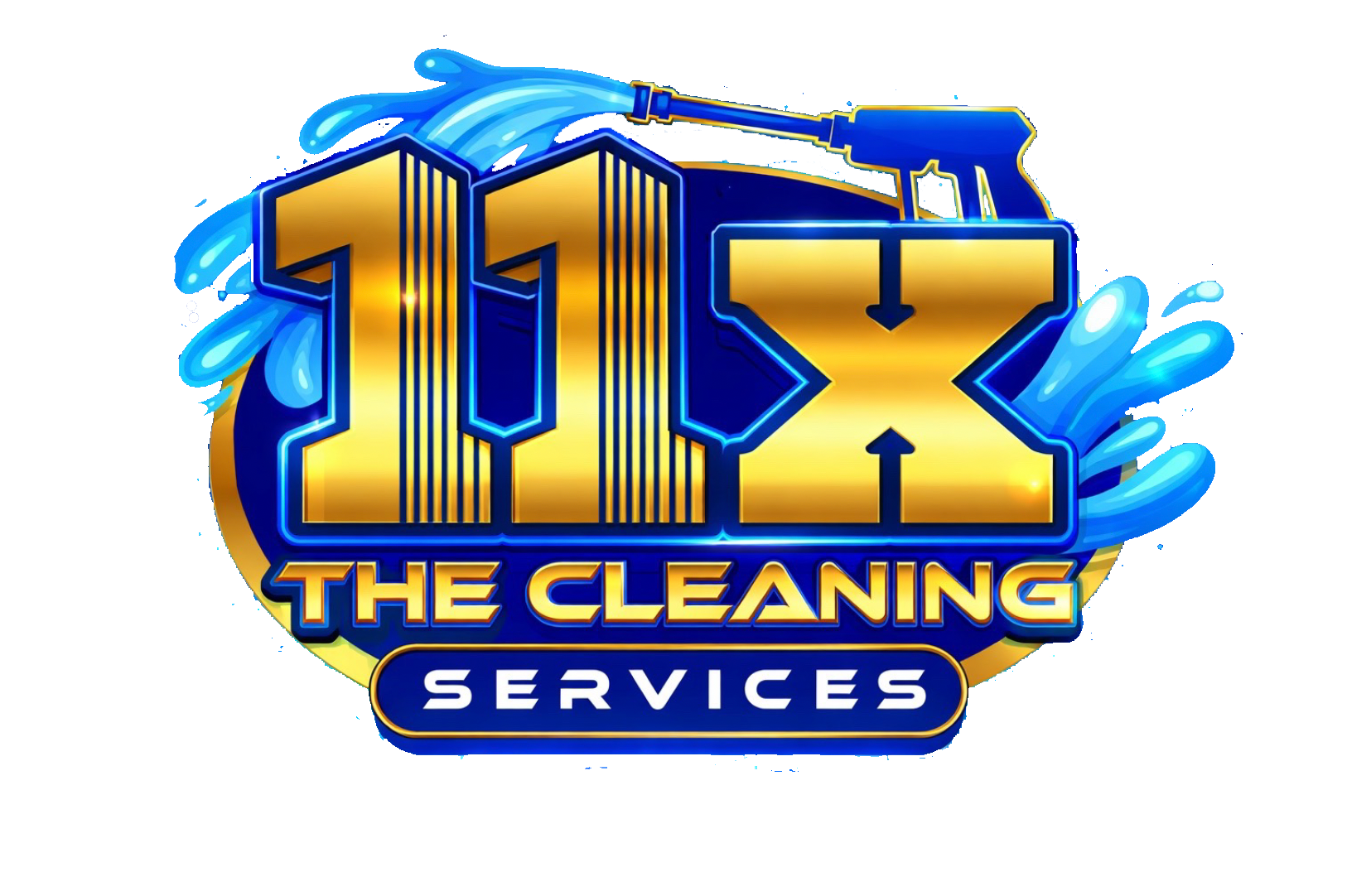 11X The Cleaning Services Logo